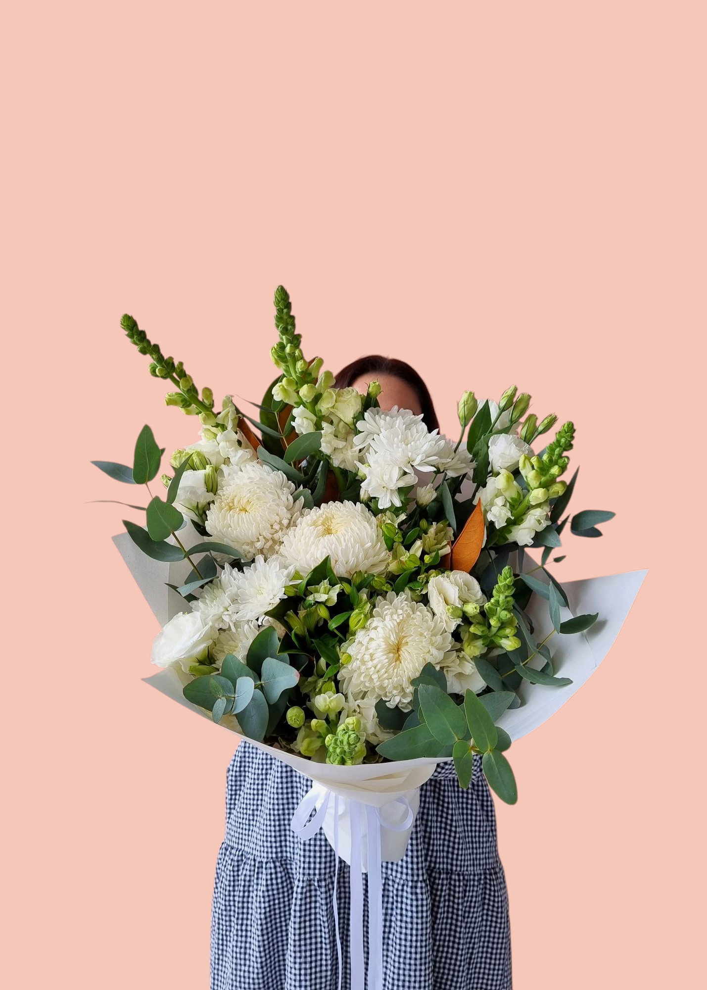 Classic White Bouquet-Hobart Florist Delivery-The Wild Bunch