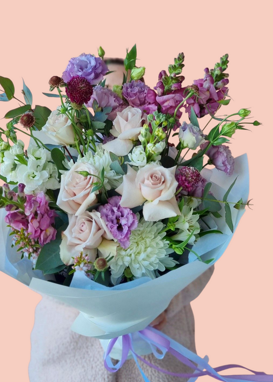 Pastel Bouquet-Hobart Florist Delivery-The Wild Bunch