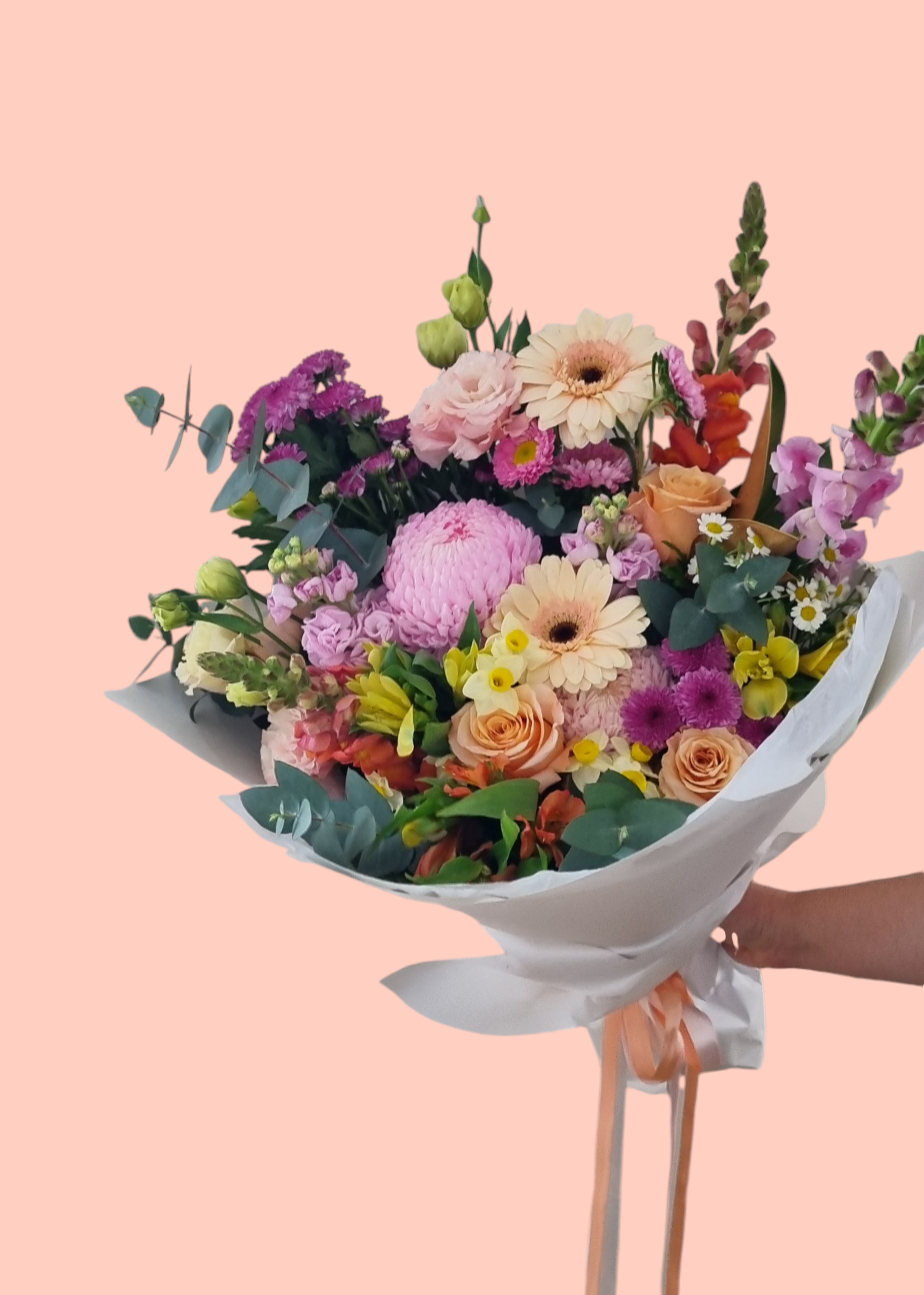 Bright Bouquet-Hobart Florist Delivery-The Wild Bunch